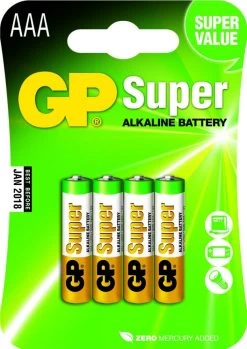 GP AAA-Batterien - 4 Stück