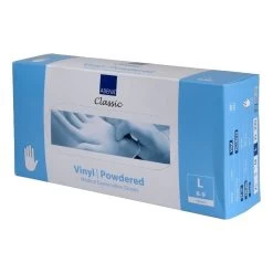 Abena Vinylhandschuh Weiß Gepudert