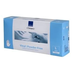 Abena Vinylhandschuh Weiß Puderfrei