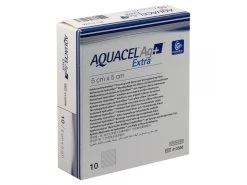 Aquacel AG+ Extra Hydrofiber Wundverband Steril 5x5cm