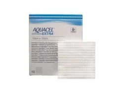 Aquacel Extra Hydrofiber Wundauflage Steril 10x10cm