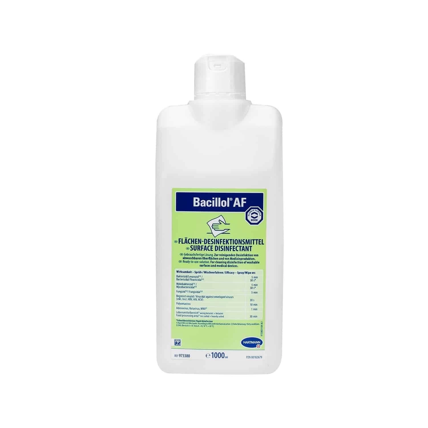 Hartmann Bacillol AF Flüssig 1000ml 1 Hartmann Bacillol AF Flüssig 1000ml