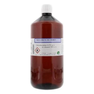 Chlorhexidin 0,5 % In Alkohol 70 % 1ltr 1 Chlorhexidin 0,5 % In Alkohol 70 % 1ltr