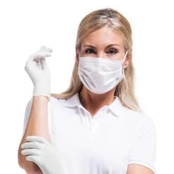 Comforties Nitrilhandschuhe (weiches Nitril) Basic Weiß 100 Stück