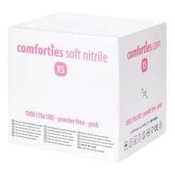 Comforties Weiche Nitrilhandschuhe Rosa (Premium) 100 Stück -Medizinische Versorgung comforties weiche nitrilhandschuhe rosa premium 10 3