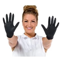 Comforties Weiches Nitril Easyglide Schwarz 100 Stück -Medizinische Versorgung comforties weiches nitril easyglide schwarz 100 st 2