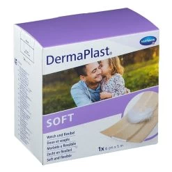 Hartmann Dermaplast Soft Wundpflaster 5m X 6cm