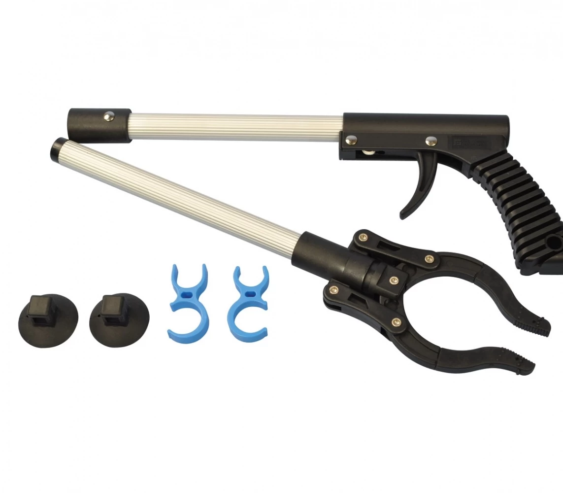 Greifer Mit Drehbaren Klemmen - Klappbar 1 Greifer Mit Drehbaren Klemmen - Klappbar