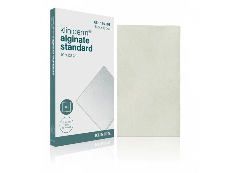 Kliniderm Alginate Standard-Alginat-Wundverband 10x20cm 1 Kliniderm Alginate Standard-Alginat-Wundverband 10x20cm