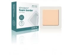 Kliniderm Foam Schaumverband Mit Rand 10x10cm