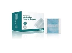 Klinion Absorbierender Wundverband Schwere Zellstofffüllung 20x20cm (50 Stück)