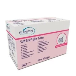 Klinion Diabetes Care Soft Fine Plus Pen-Nadeln 0,33 Mm (29G) X 12 Mm