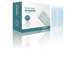 Klinion Exsupad Schwer Absorbierender Wundverband Unsteril 10x20cm (25 Stück)