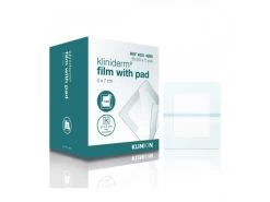 Klinion Klinderm Film Mit Pad Wundpflaster Steril 5x7,2cm