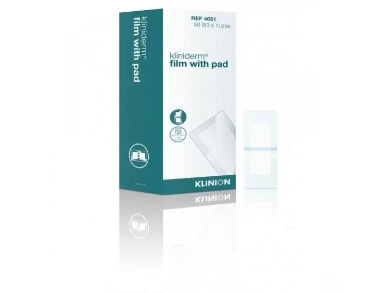 Klinion Kliniderm Film Mit Pad Wundpflaster Steril 15x20cm (50 Stück) 1 Klinion Kliniderm Film Mit Pad Wundpflaster Steril 15x20cm (50 Stück)