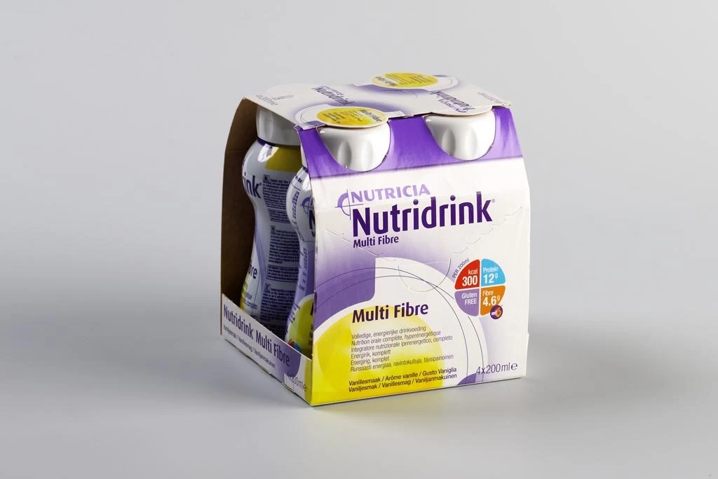 Nutricia Nutridrink Multifaser-Diätnahrung 200ml Vanille 65284 1 Nutricia Nutridrink Multifaser-Diätnahrung 200ml Vanille 65284