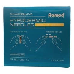 Romed 100 Stück Injektionsnadeln 20 G X 1,5 -Medizinische Versorgung romed 100 stueck injektionsnadeln 20 g x 15 2