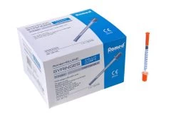 Romed 3-teilige Insulinspritze Mit Kanüle 100 Stück