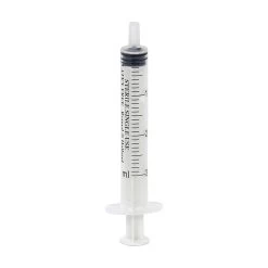 Romed 3-teilige Spritzen 3ml Luer-Slip 100 Stück