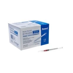 Romed 3-teilige Tuberkulinspritze Mit Kanüle 29G X 0,5