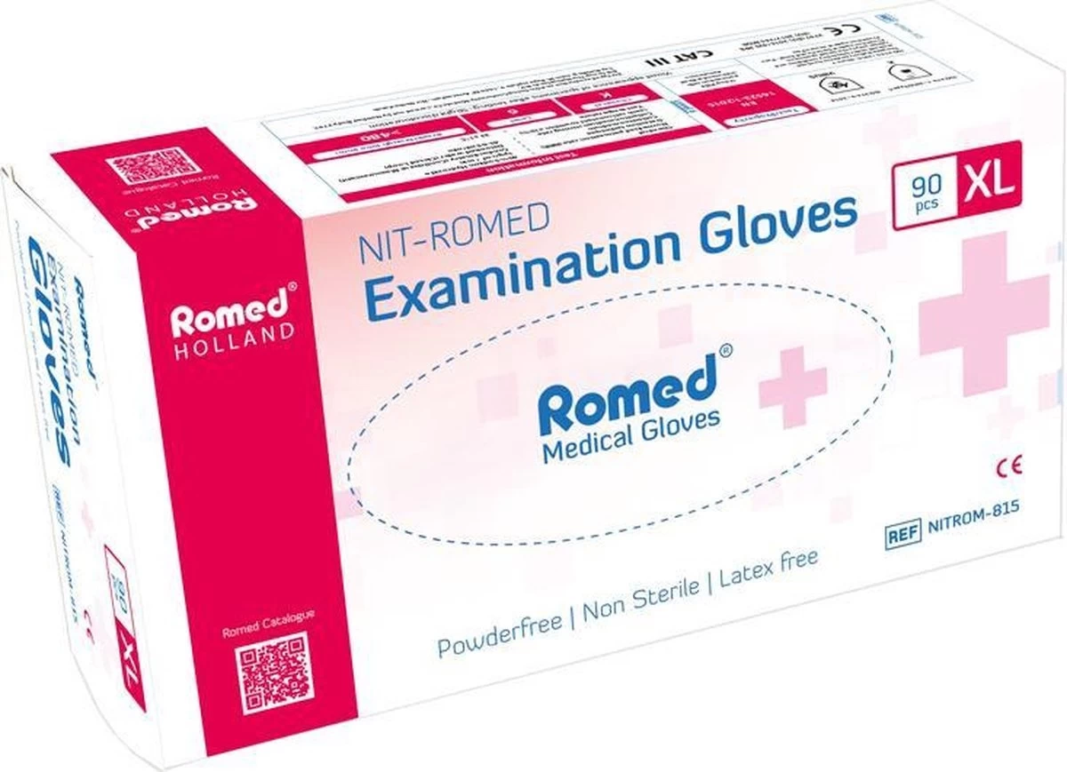 Romed Nitromed Handschuhe 100 Stück 1 Romed Nitromed Handschuhe 100 Stück