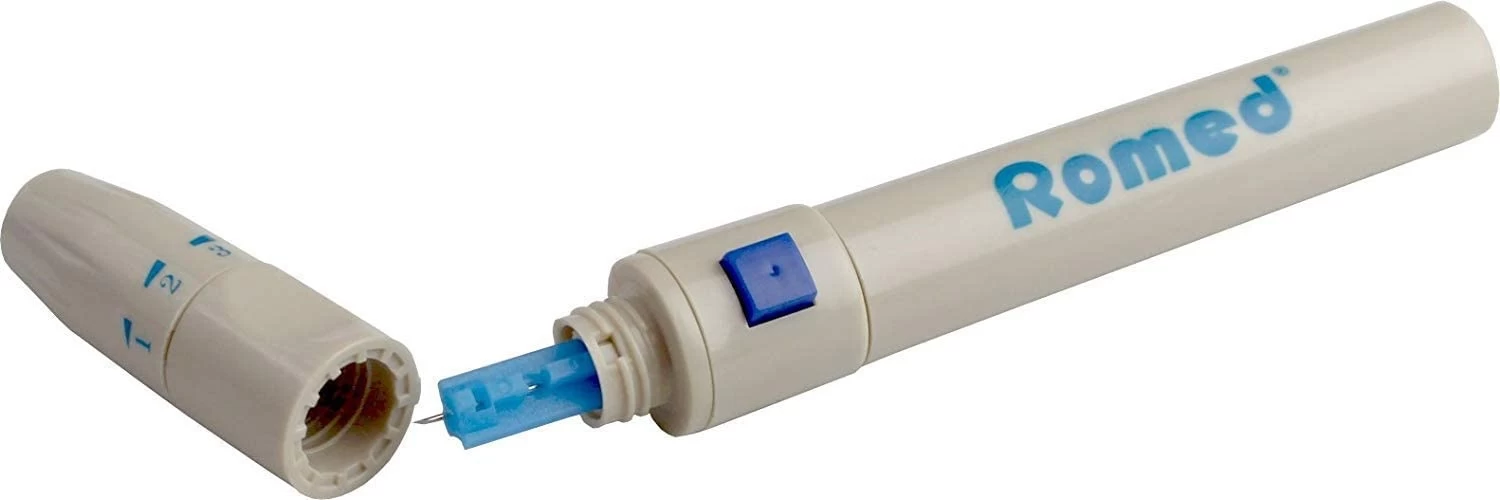 Romed Stift Für Blutlanzetten / Stechhilfe 1 Romed Stift Für Blutlanzetten / Stechhilfe