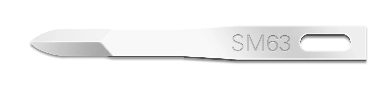 Swann Morton Skalpellklingen Feinsteril SM63 2 Swann Morton Skalpellklingen Feinsteril SM63 – Bild 2